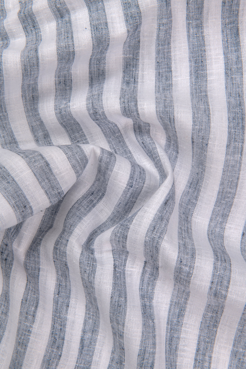 Linen King Blue Patta Print Shirt For Men