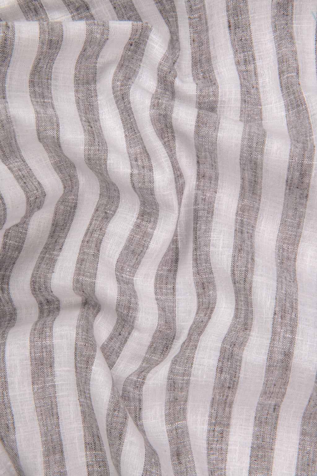 Linen King Gray Patta Print Shirt For Men