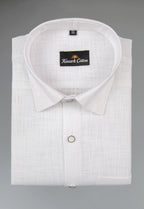 Germany Linen White Shirt For Men