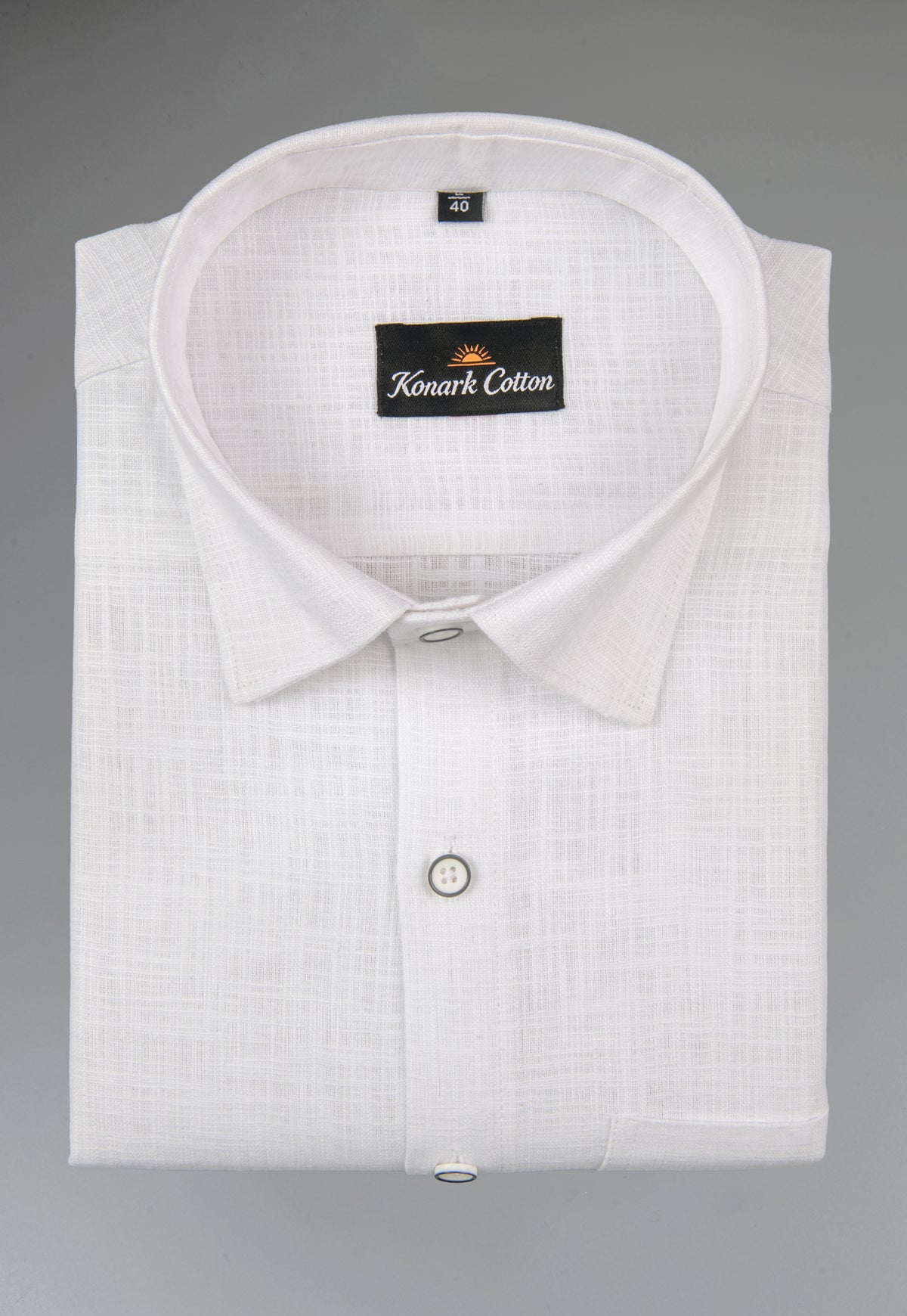 Germany Linen White Shirt For Men