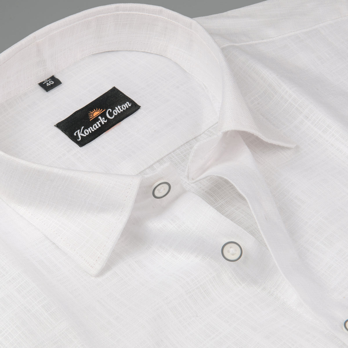 Germany Linen White Shirt For Men