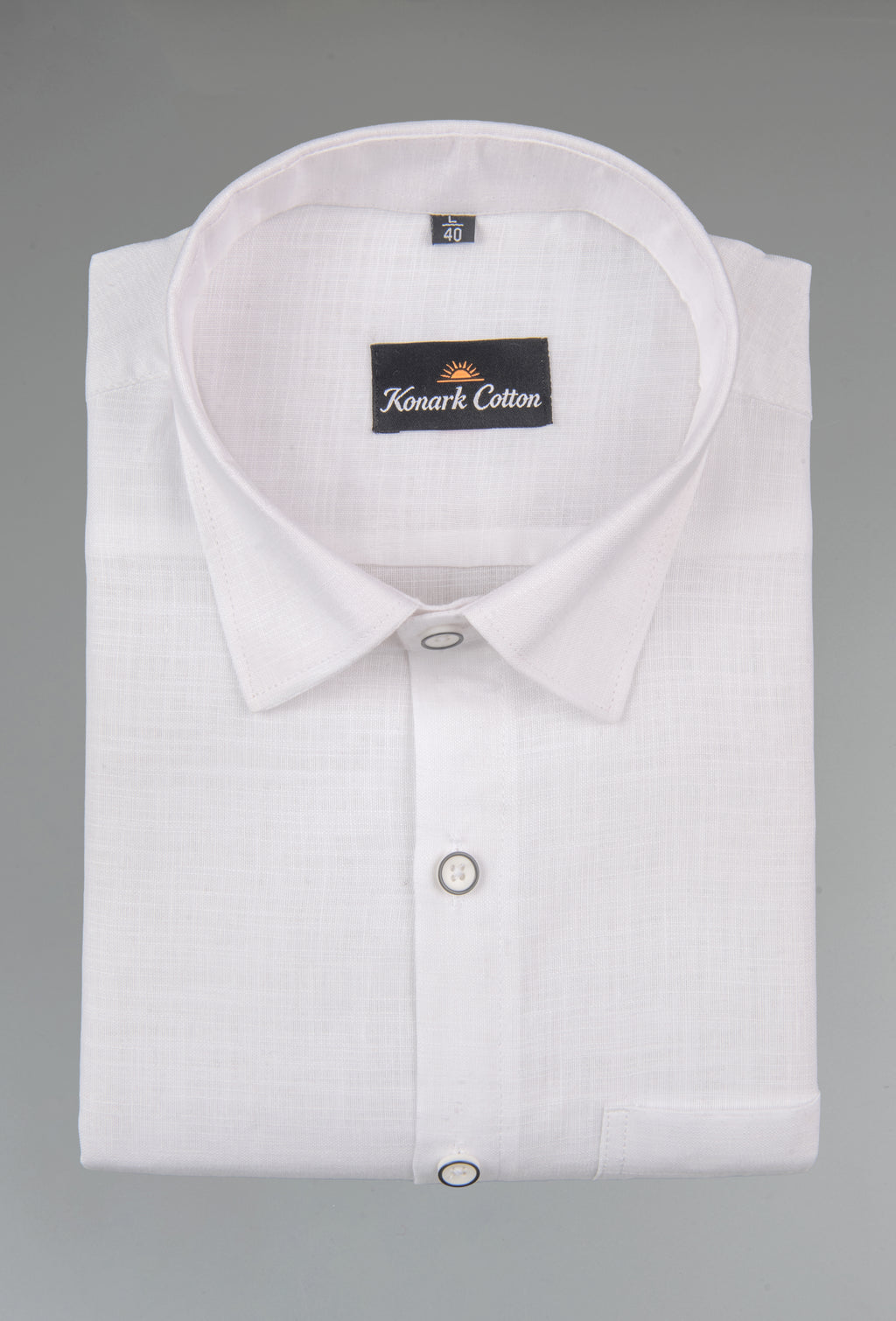 Korean Linen White Shirt For Men