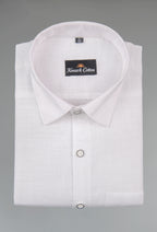Korean Linen White Shirt For Men