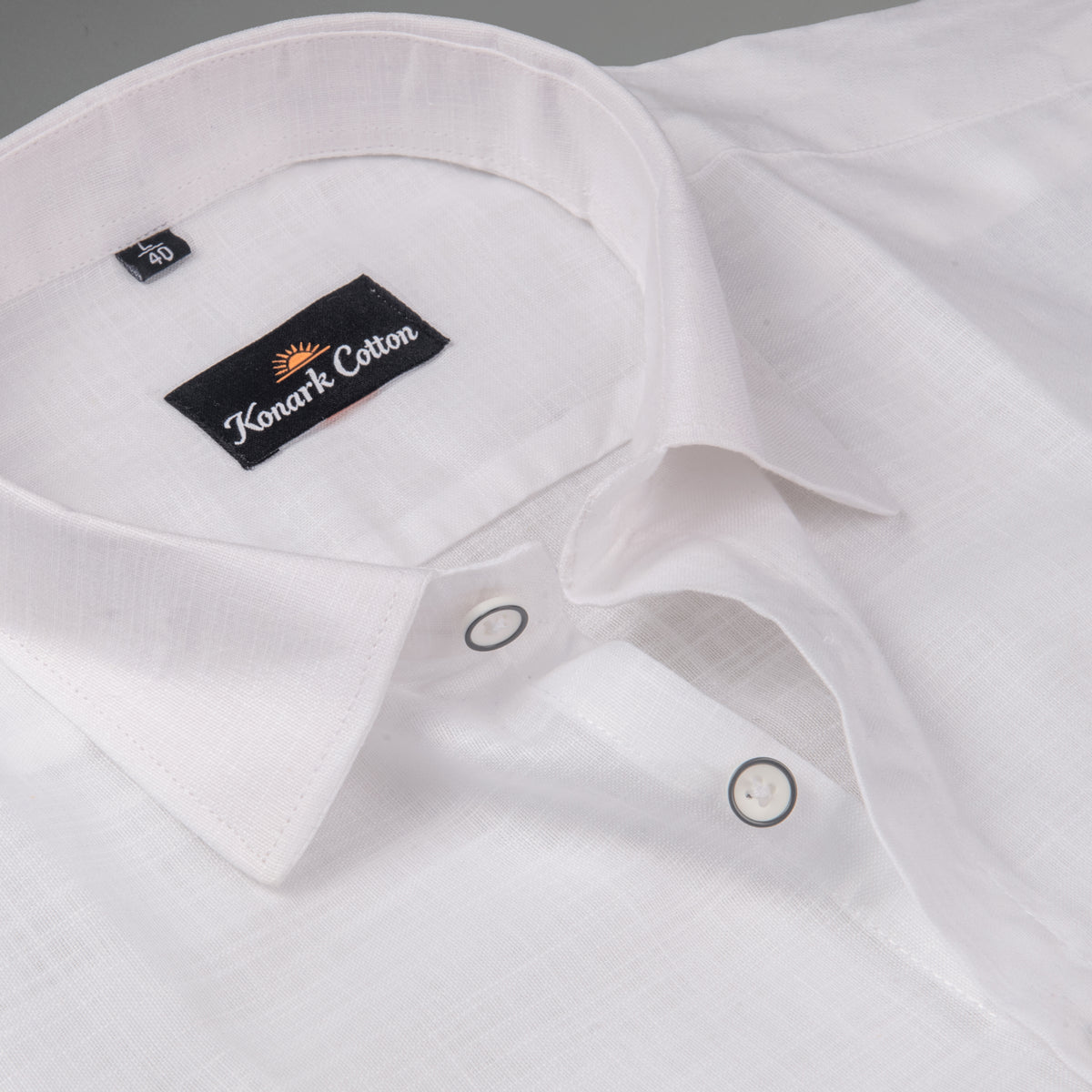 Korean Linen White Shirt For Men
