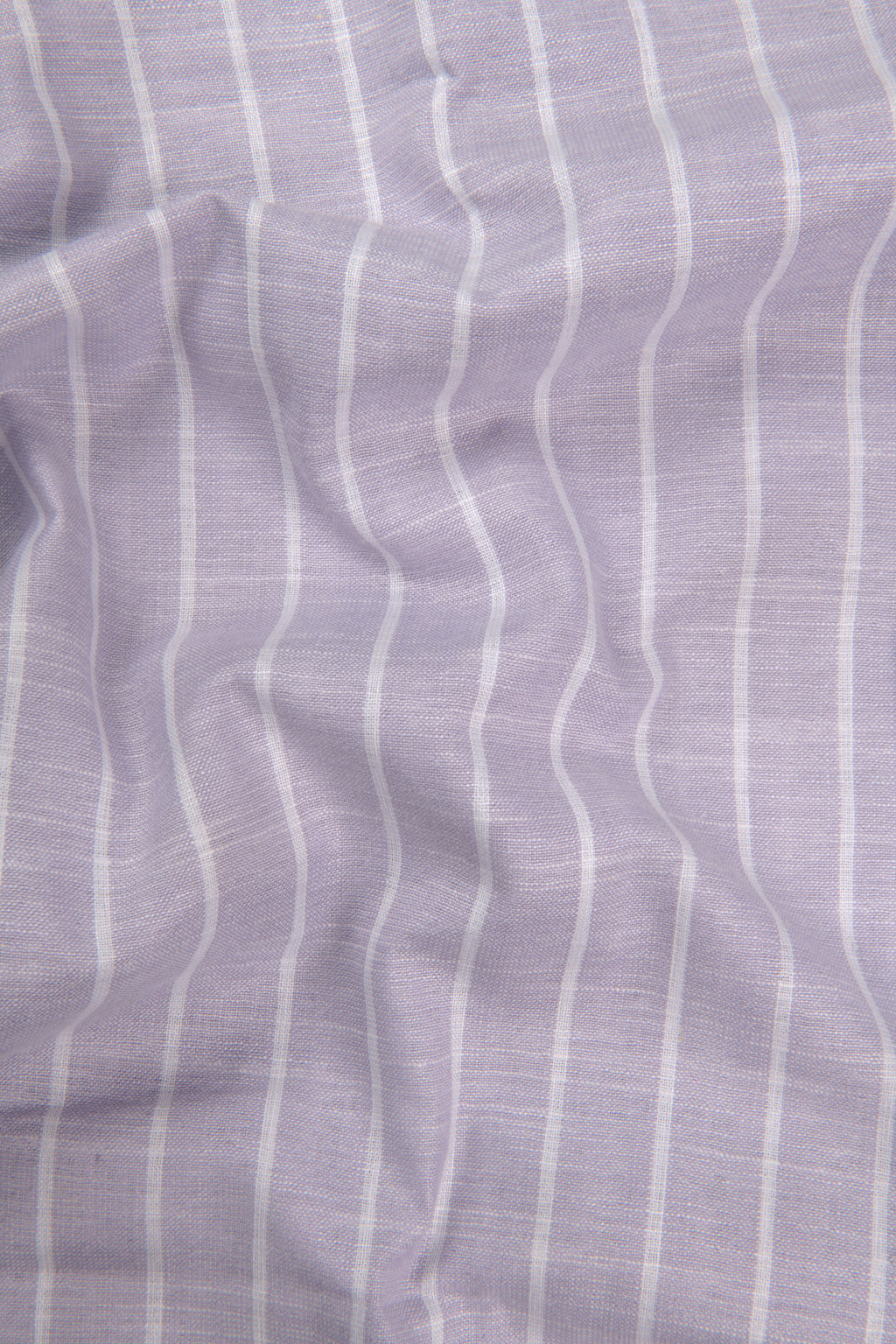 Elite Linen Purple With White Stripe Shirt For Men