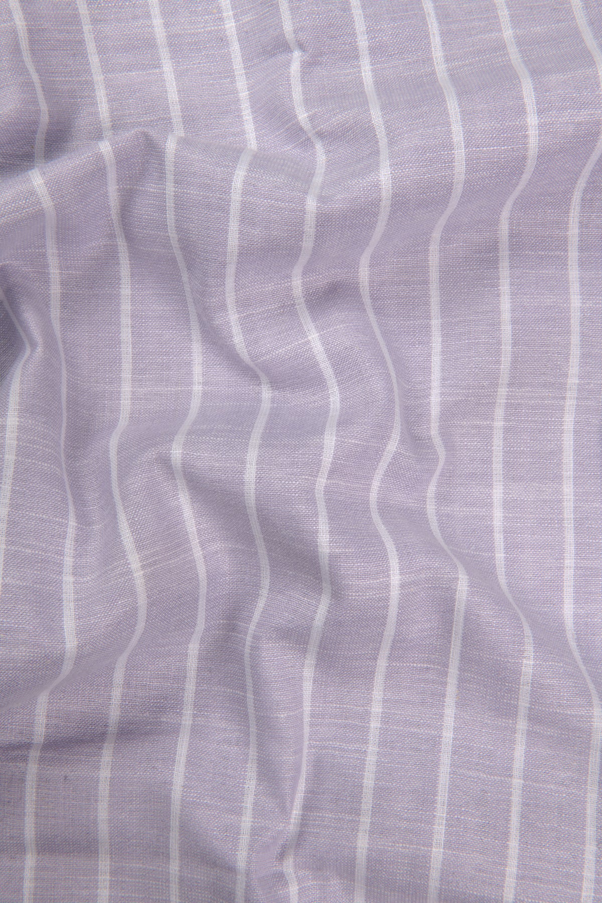 Elite Linen Purple With White Stripe Shirt For Men